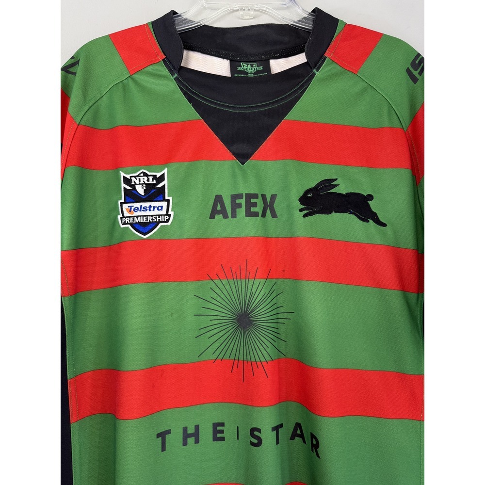 South Sydney Ribbitohs Rugby Jersey 3XL Authentics NRL